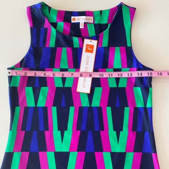 Jude Connally Dress Geometric Print - Picture 7 of 7
